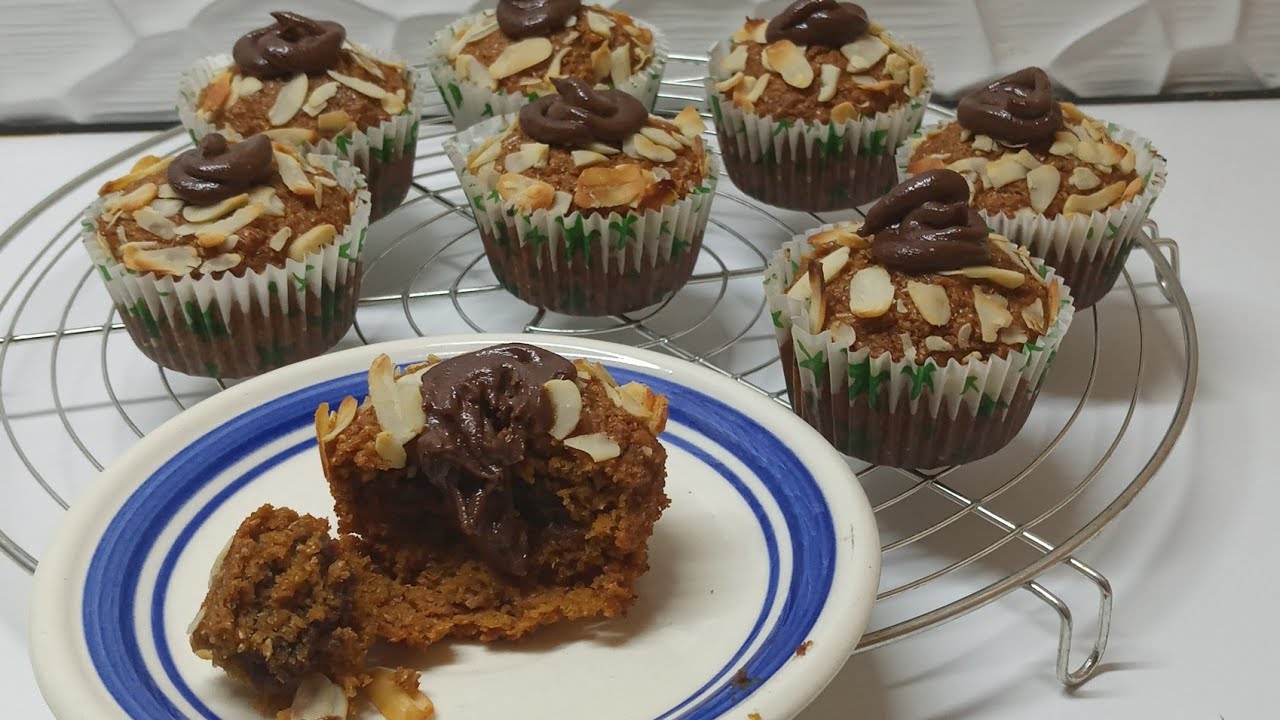 كاب كيك🧁 صحي بدبس التمر بدون بيض ولا سكر cap cake  ,   sans   sucre    #savoureux_et_sain_شهي_و_صحي