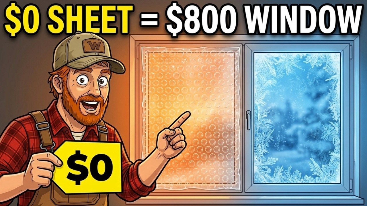 This $0 Window Trick Cuts Your Heating Bill in Half Overnight. Why Is Nobody Doing It?