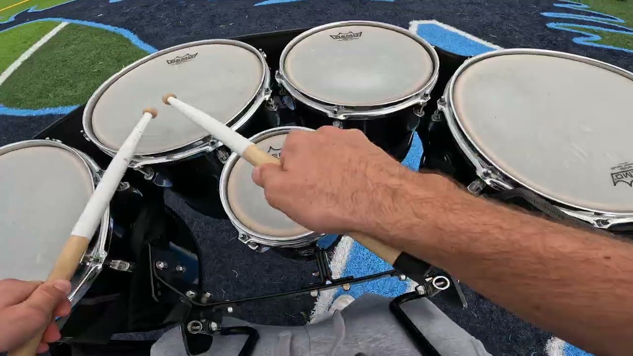 CVHS Uncaged Field Show 2025 - Rehearsal Run - Tenors