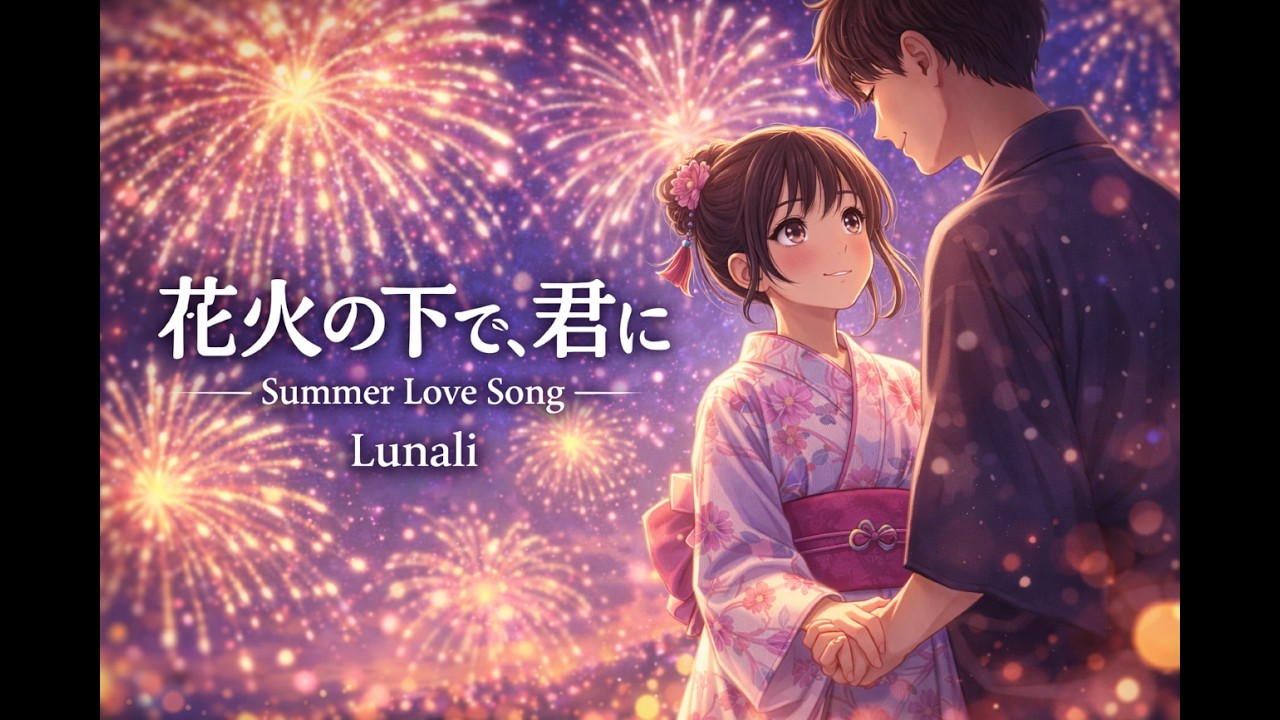 花火の下で、君に 🎆  여름축제 고백 감성 J POP  Lunali