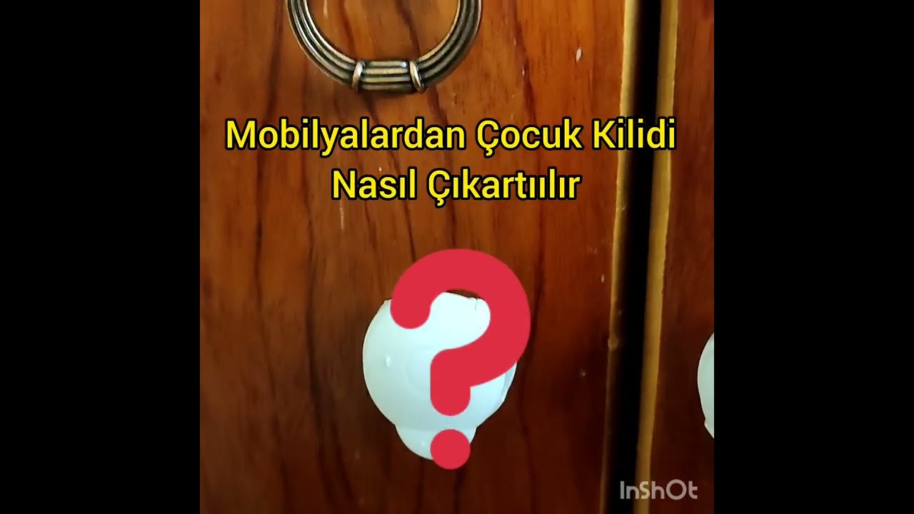 Çocuk Kilidi ve Yapışkanlı Apartlar Ahşaptan Nasıl Çıkartılır