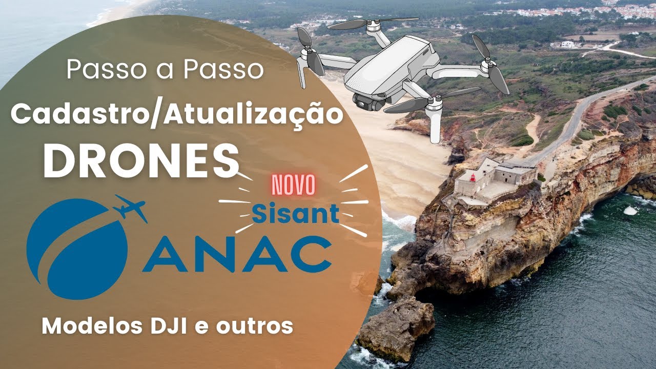 (2023) Atualizar ou Cadastrar DRONE na ANAC no NOVO SISANT | PASSO A PASSO | DJI e outros modelos