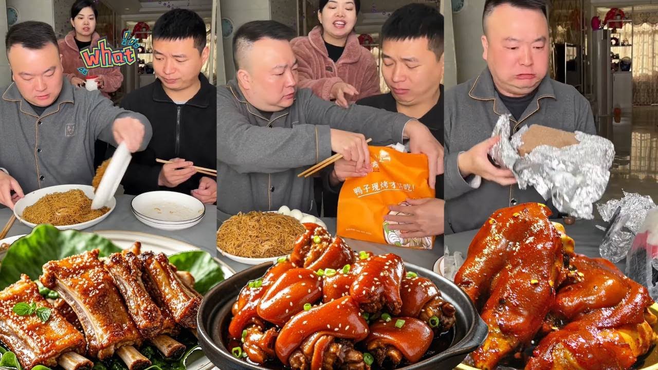 My stingy husband thought he was eating barbecue, but I actually tricked him.