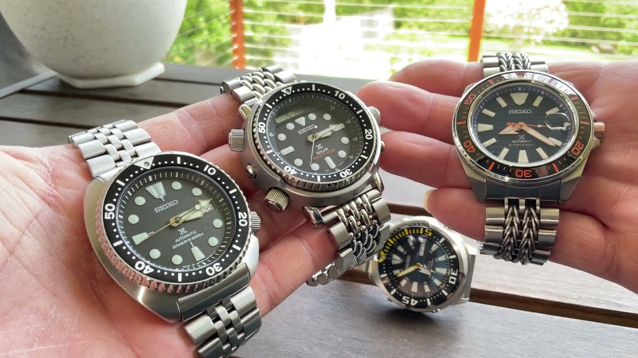 Collection of Uncle Seiko Bracelet and Comparison