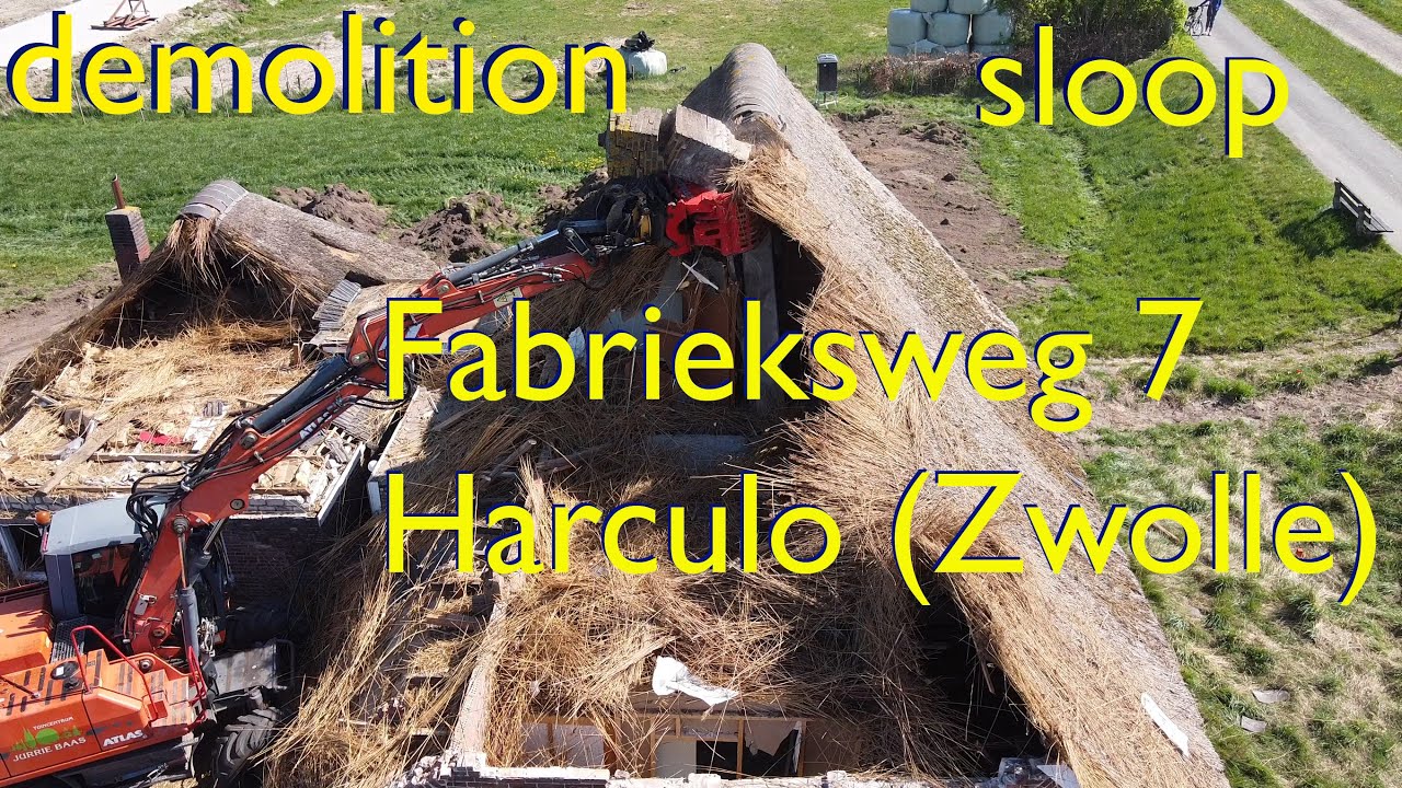 Sloop boerderij aan de Fabrieksweg 7 in Harculo
