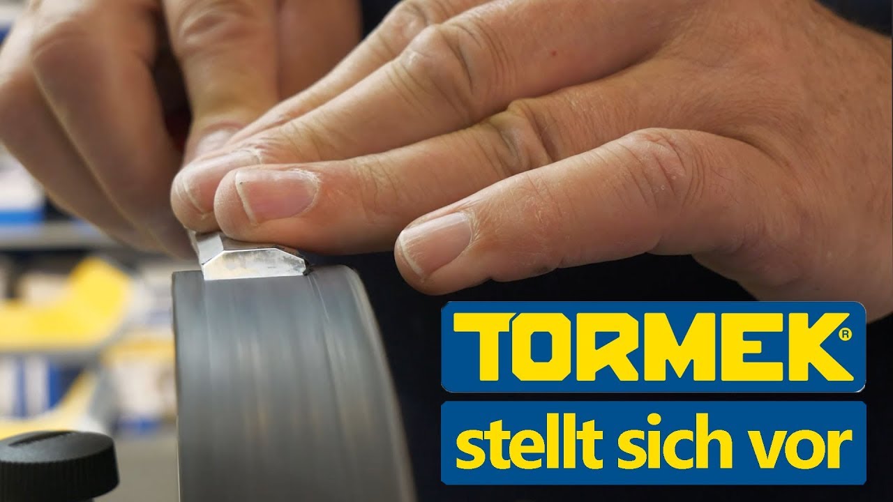 Messebesuch bei Tormek - Kurze Vorstellung des Schleifsystems