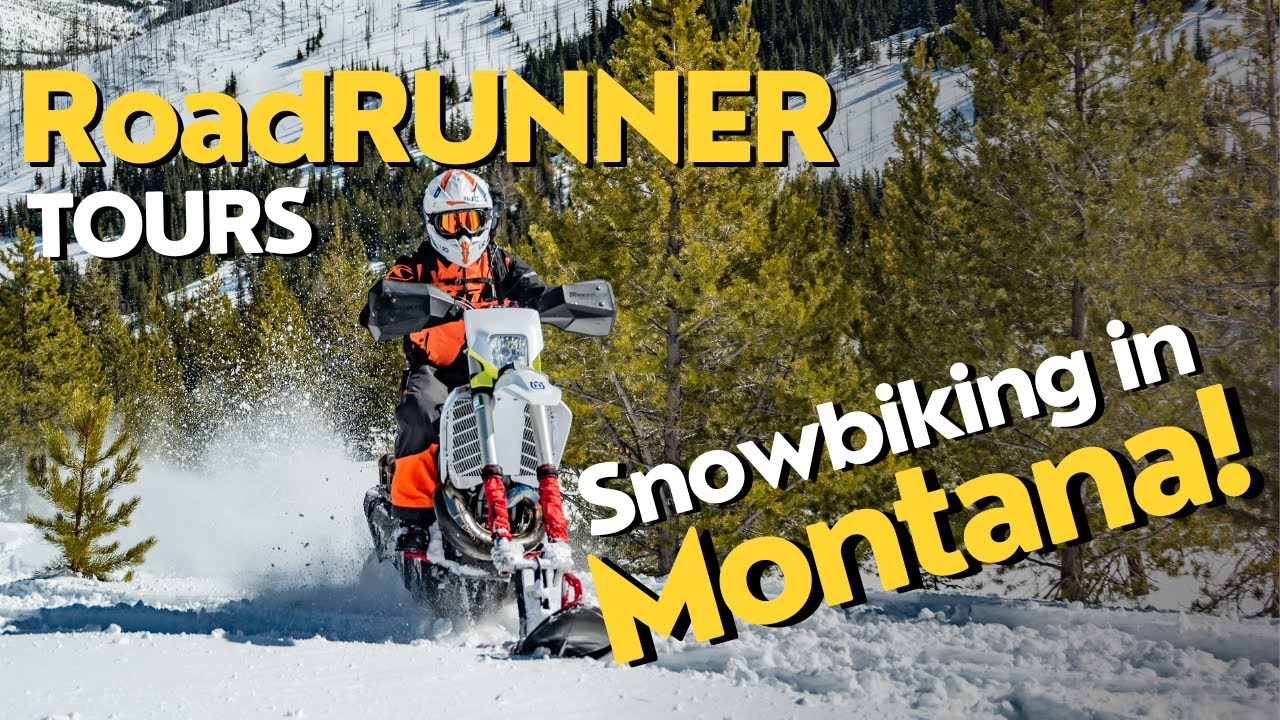 Snowbiking Montana's Majestic Backcountry [First Time Snowbiking]