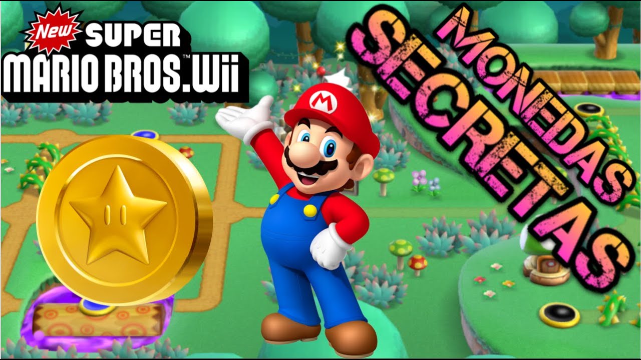 Todas Las Monedas Estrella Nivel 5 New Super Mario Bros Wii
