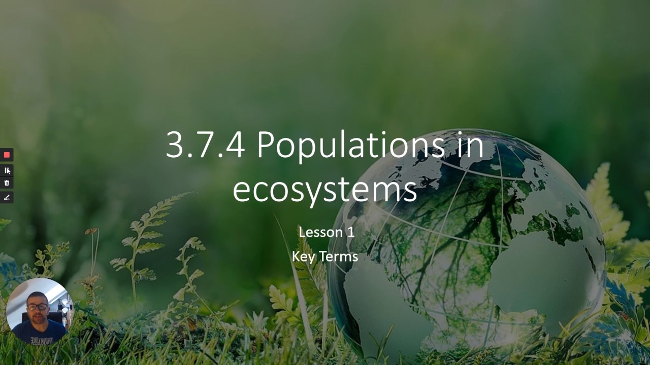 Populations & Ecosystems Keywords ( A level Biology)