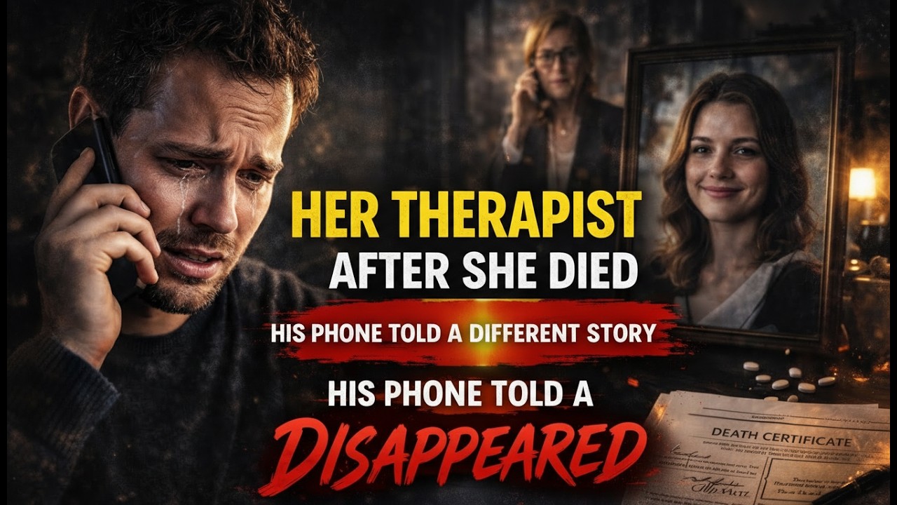 My Wife's Therapist Called Me After She Died — What She Said Destroyed Everything..