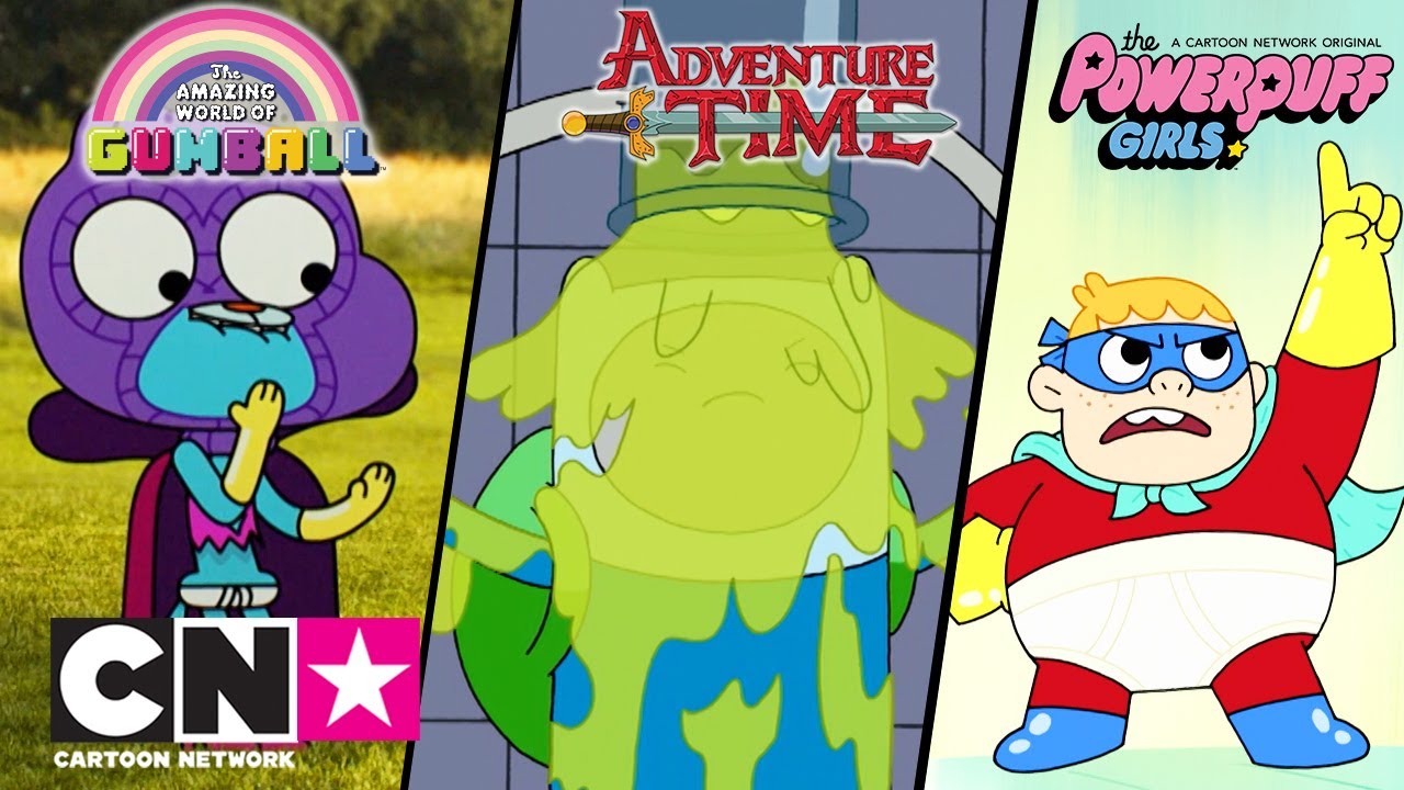 Gumball + Adventure Time + Powerpuff Girls | Superhelden! | Cartoon Network