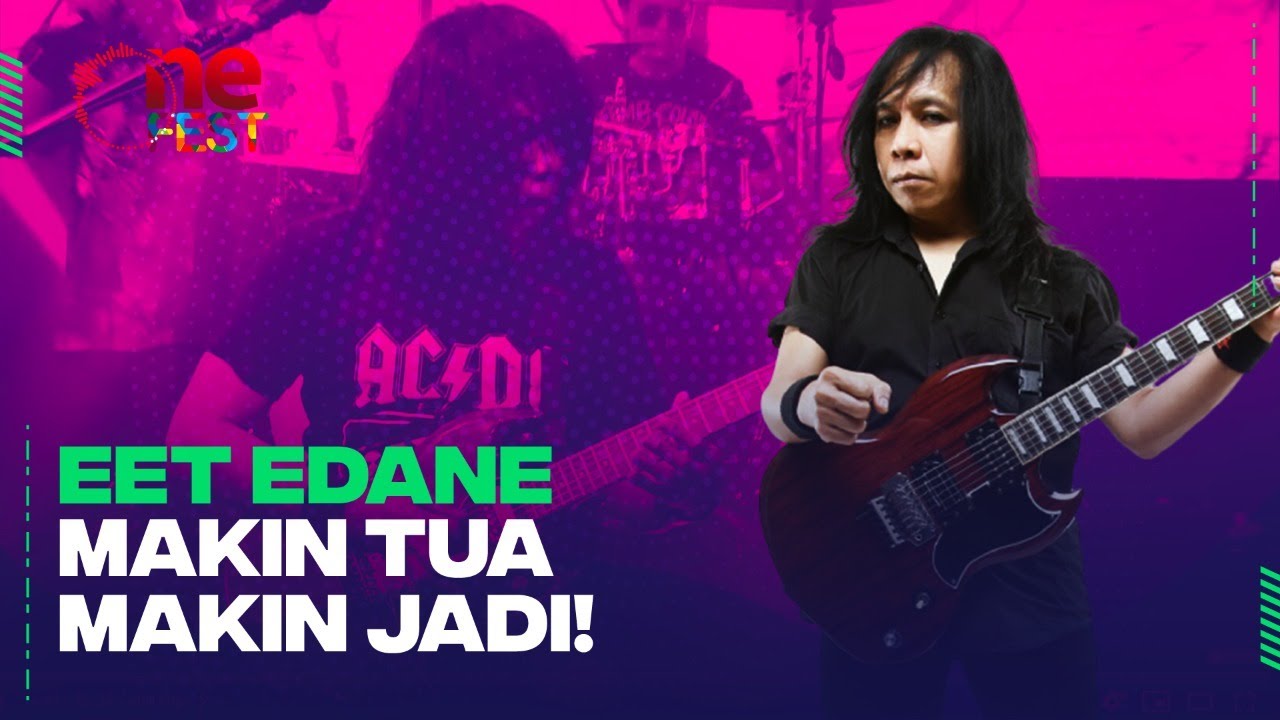 [Vertical Video] Eet Edane Mainkan Gitar dengan Gahar | One Fest