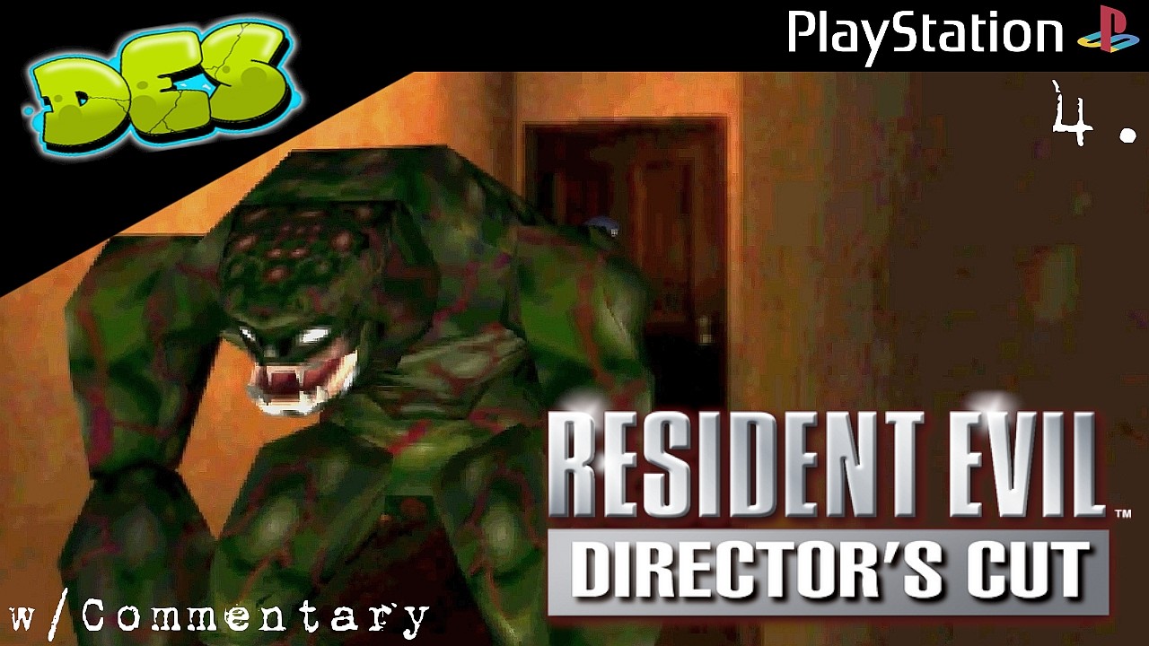 RESIDENT EVIL: DIRECTOR'S CUT - PART 4 - 𝙈𝙖𝙣𝙨𝙞𝙤𝙣 3️⃣ PS1