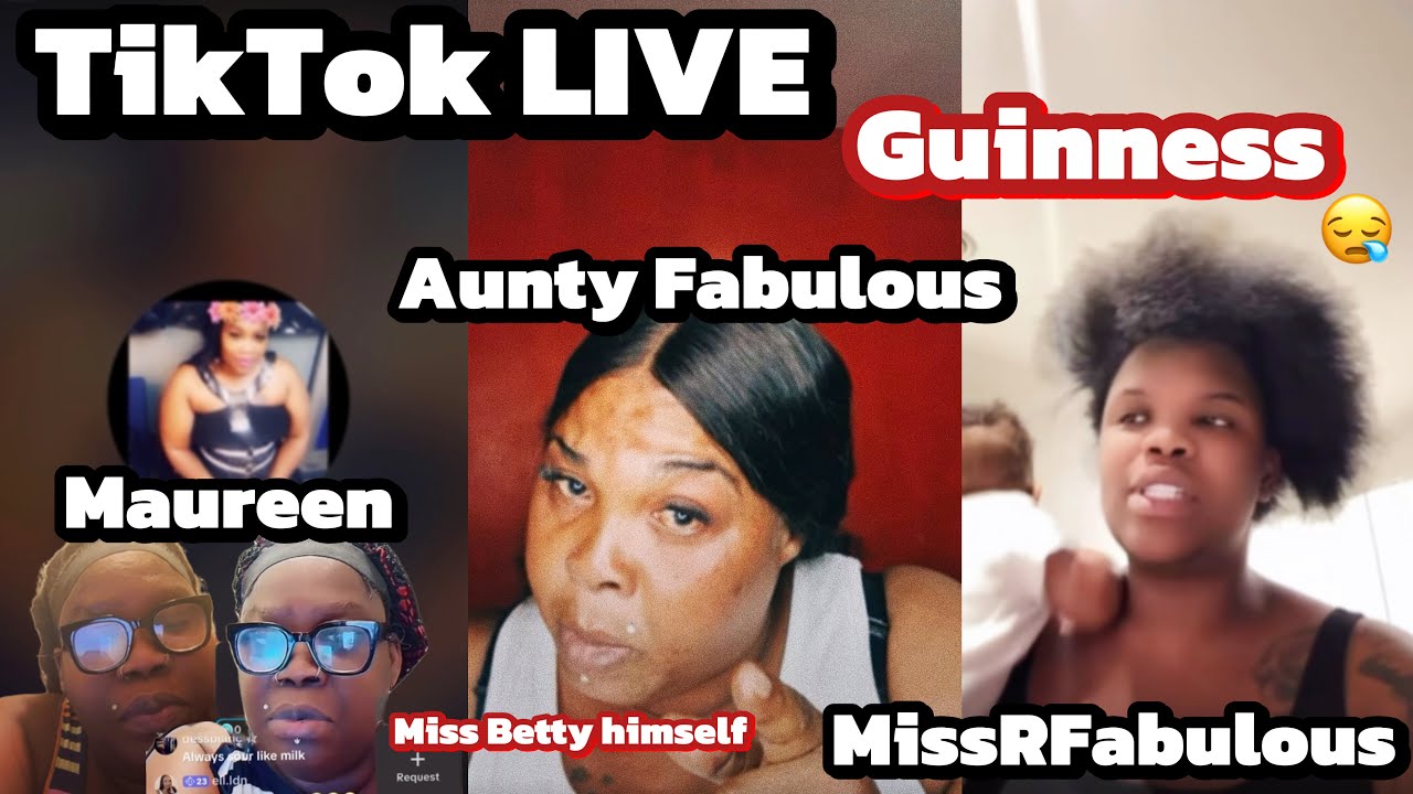 TikTok Live with Miss R Fabulous | Drama with Guinness + Auntie Pat & Maureen Speak Out 