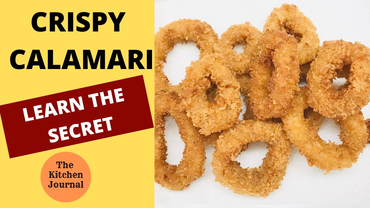 Calamari (Squid Rings) recipe. Step by step video on how to make homemade calamari. Appetizer recipe