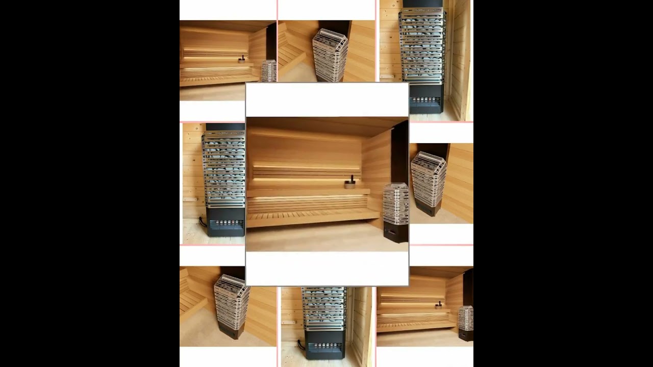 Saunum Air 10 Series 9.6kW Electric Sauna Heater Package