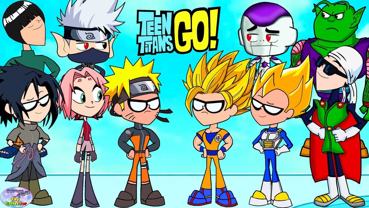 Teen Titans Go! vs. Anime Shonen Jump Warriors! Cartoon Character Swap - SETC