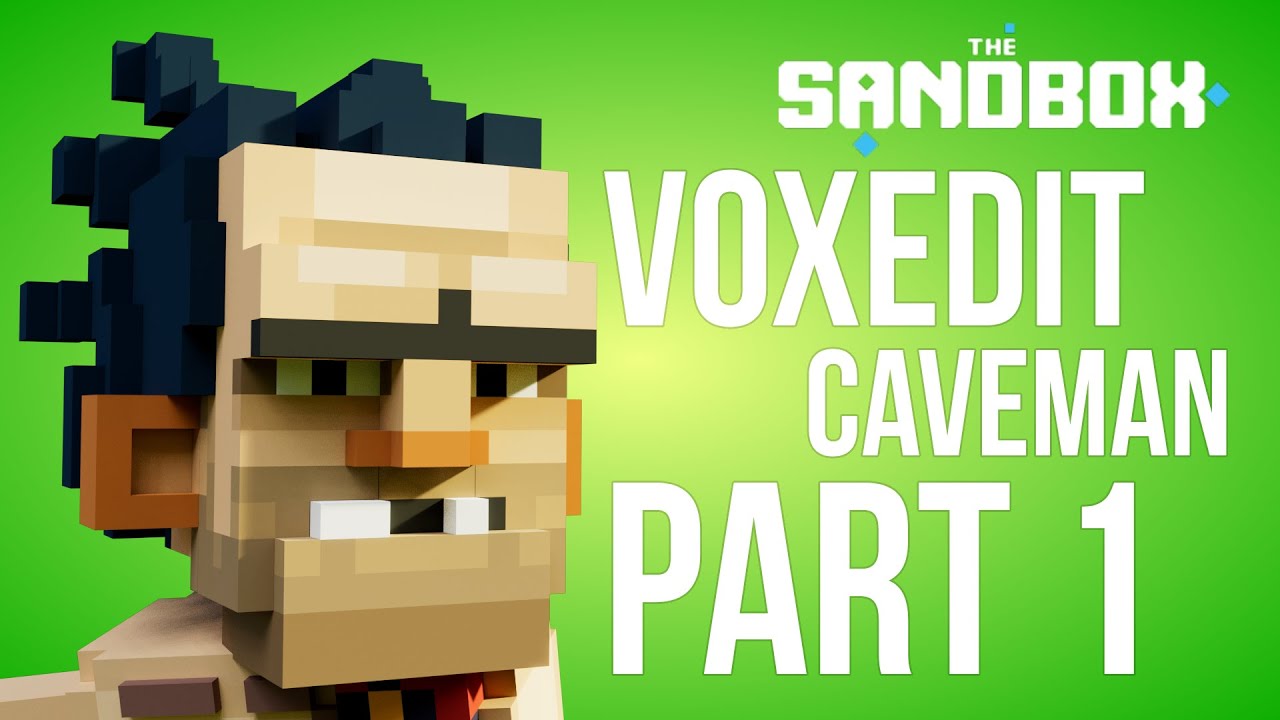 HOW TO Make a VOXEDIT Sandbox Caveman PART 1/3