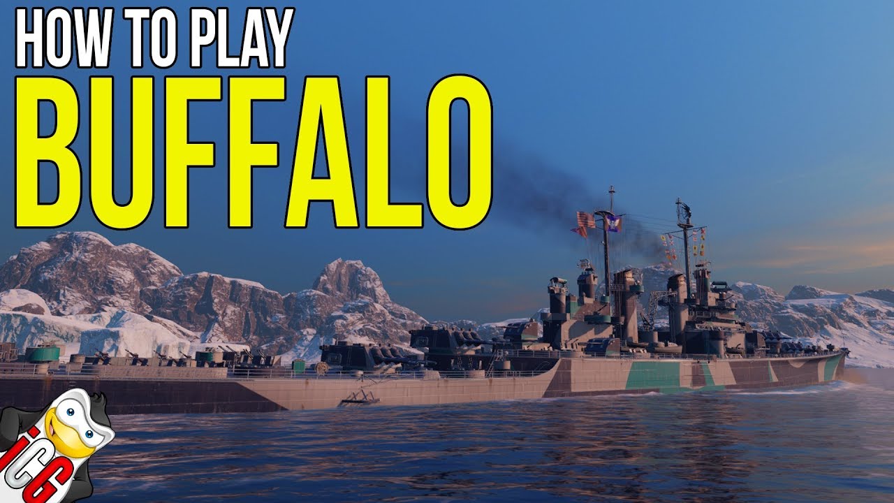 World of Warships - How to Play Buffalo - Tier 9 US Heavy Cruiser