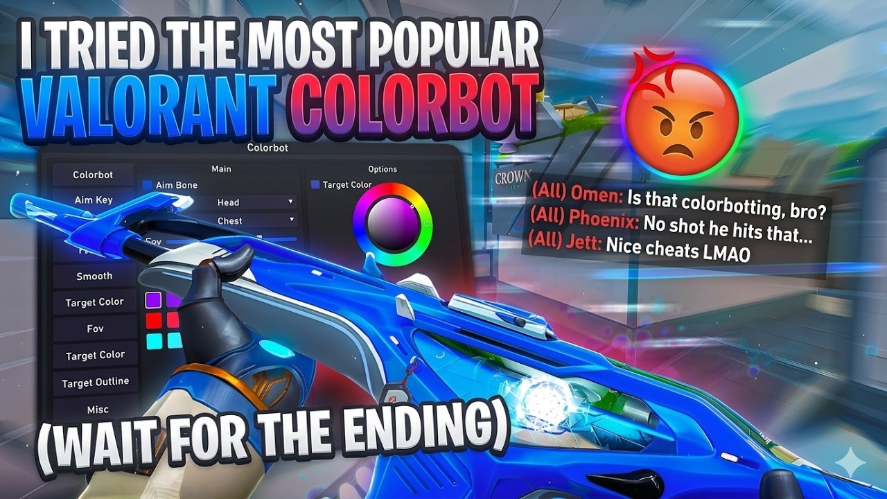 I Tried the Most Popular Valorant Colorbot (Wait for the Ending)