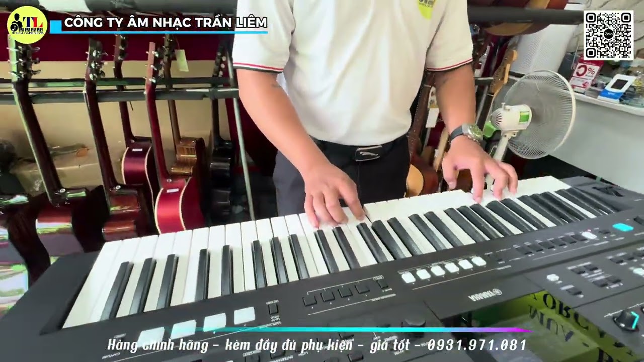 Thuở Ấy Có Em - Style Slowrock Trên Đàn Organ Yamaha PSR E483 E583 New tại Nhạc Cụ Trần Liêm