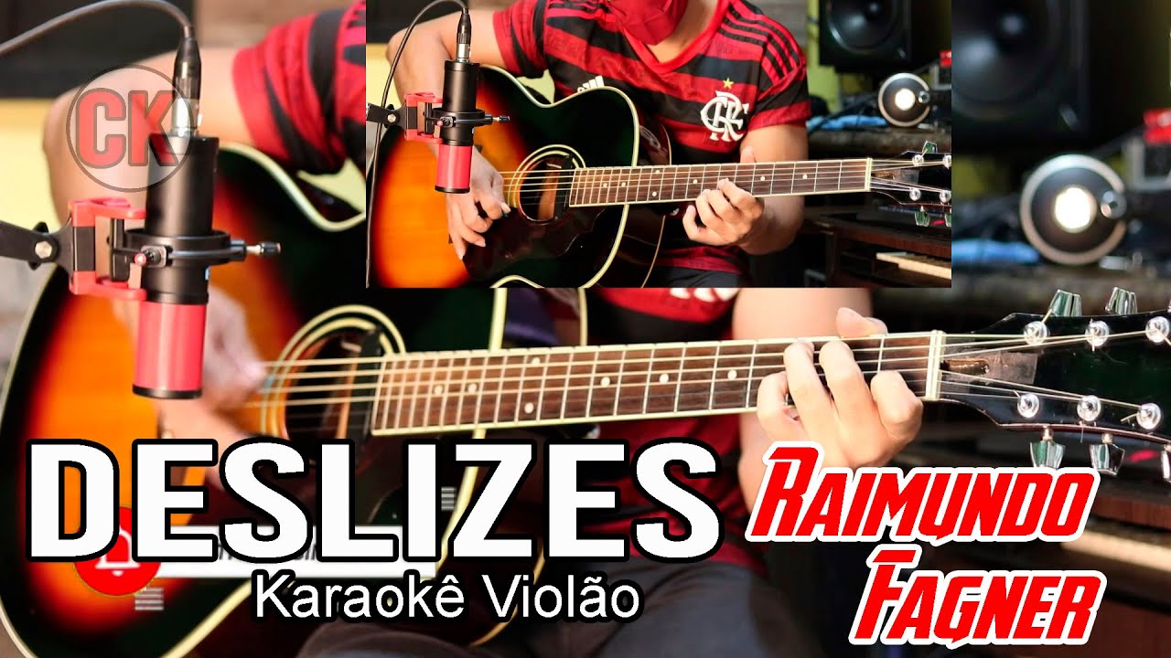 Fagner Deslizes Karaokê violão (C)