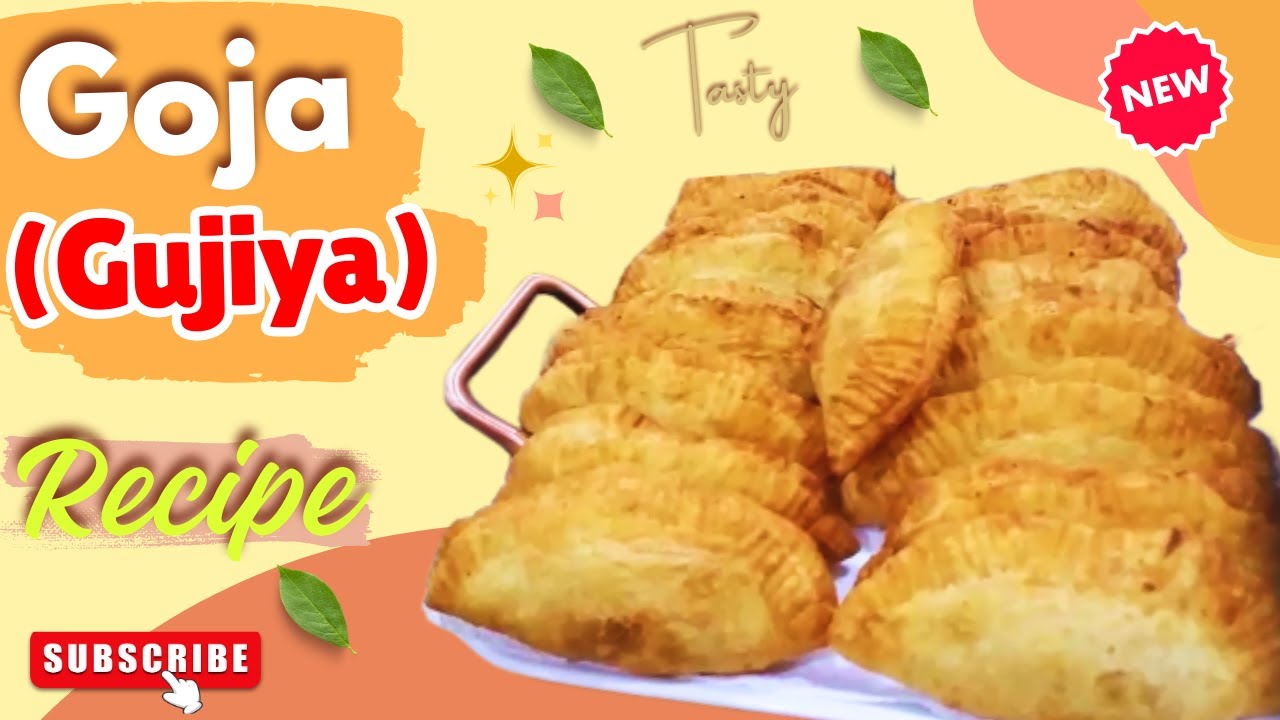 Guyanese Style Goja (Gujiya) | Spiced Coconut Turnover Recipe