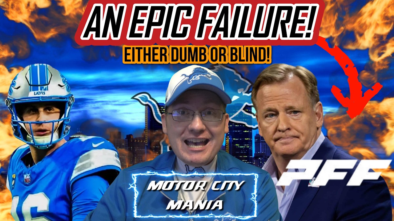 PFF &mdash; ТУПЫЕ ЛЖЕЦЫ, КОТОРЫЕ ЗАТЫКАЮТ ДЖАРЕДА ГОФФА ИЗ Detroit Lions!