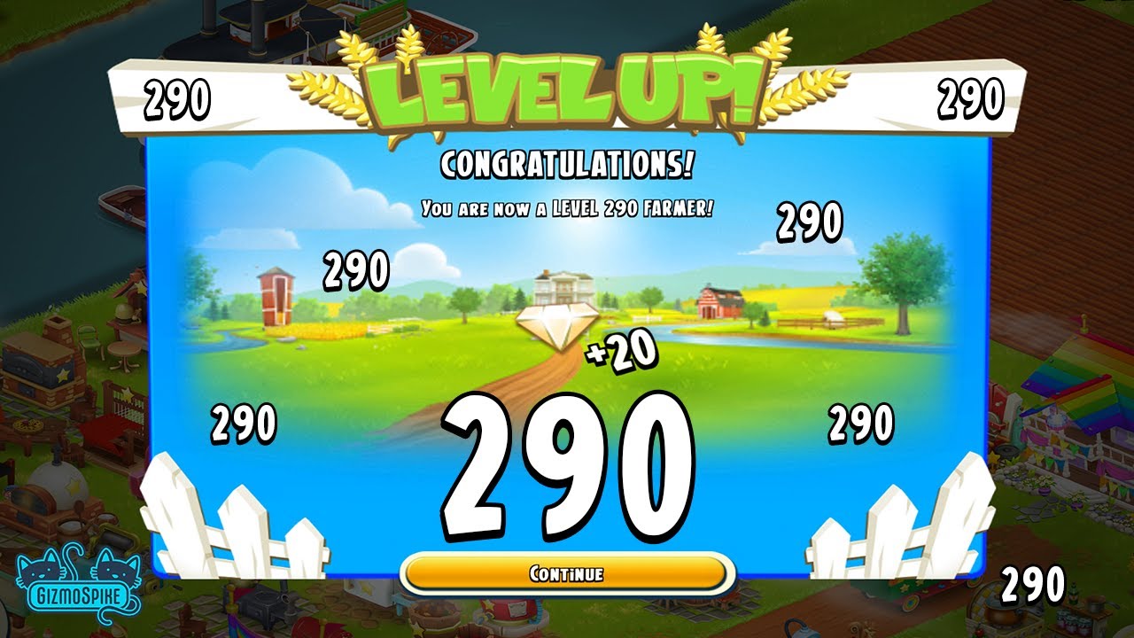 Hay Day-LEVEL UP 290!! Road to 300!!