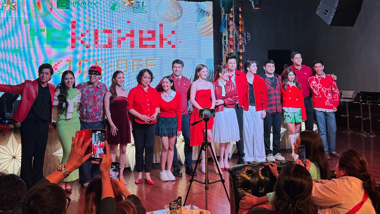 🔴 ‘REKONEK’ MEDIACON Star Studded Cast talaga! Gerald Anderson,Andrea Brillantes, Legaspi Family