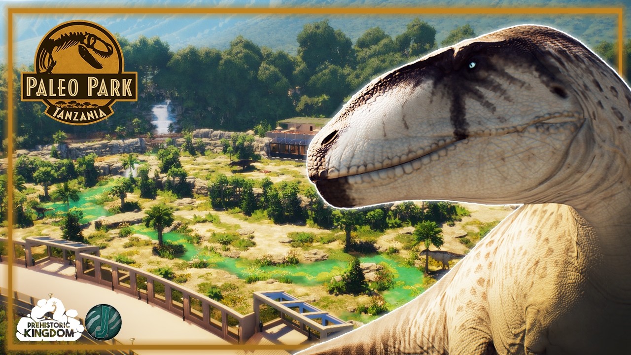 ✨l'habitat des Carcharodontosaurus ! | Paleo Park - Tanzania #7 | Prehistoric Kingdom