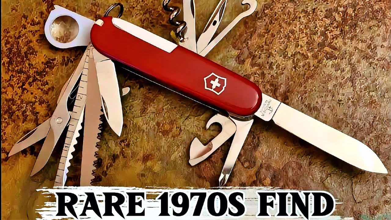 The RAREST Swiss Army Knife? 1970s Original Outdoorsman Review
