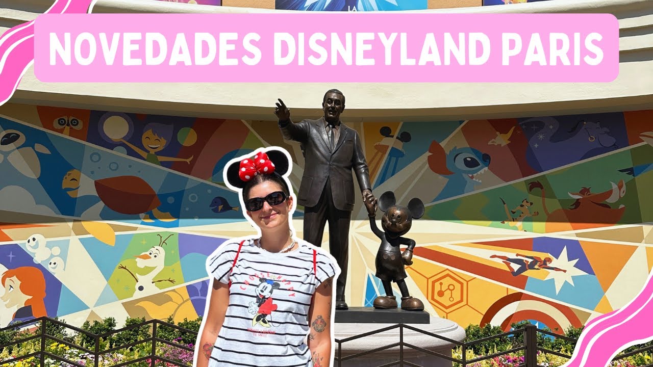 Descubriendo novedades y cenando con personajes en Disneyland Paris ✨ (Vlog 1 verano 2025)