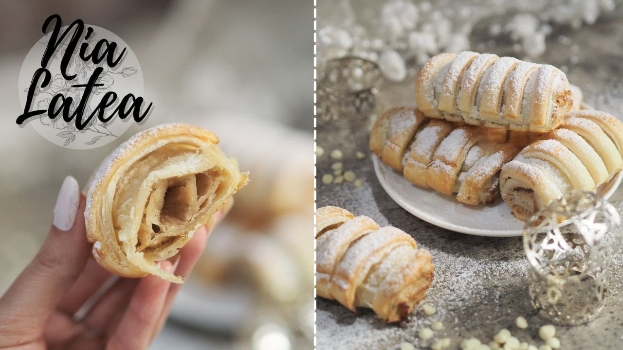 einfache & schnelle Mini Strudel mit Maroni I Maroni-Röllchen