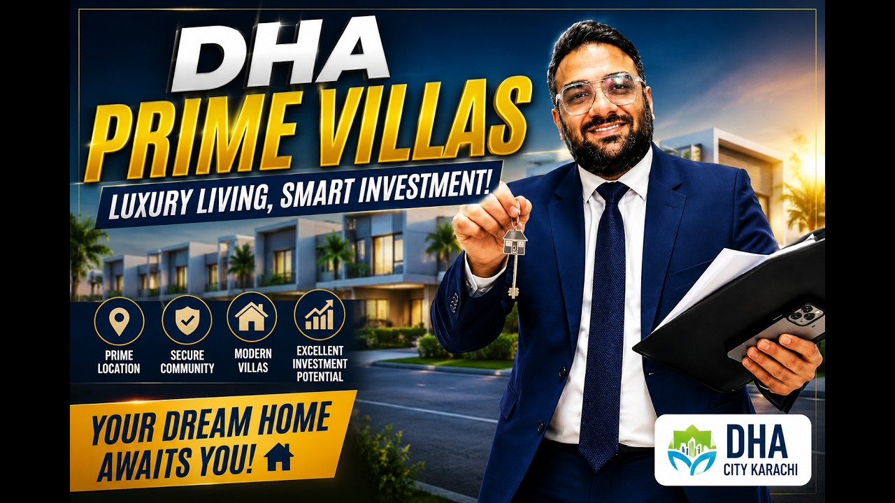 DHA Prime Villas &ndash; Luxury Living in DHA City Karachi | Dream Home & Smart Investment 2026