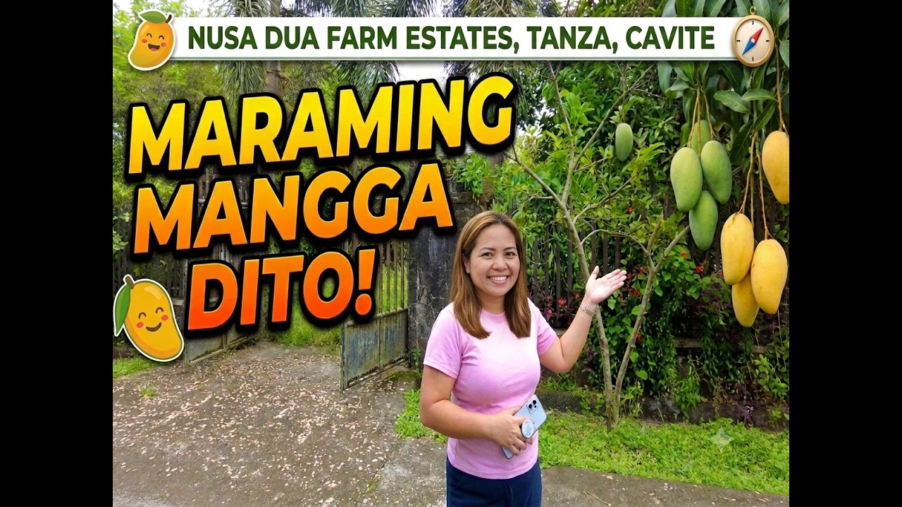 Maraming MANGGA dito located inside Nusa Dua Farm Estates in Tanza Cavite 