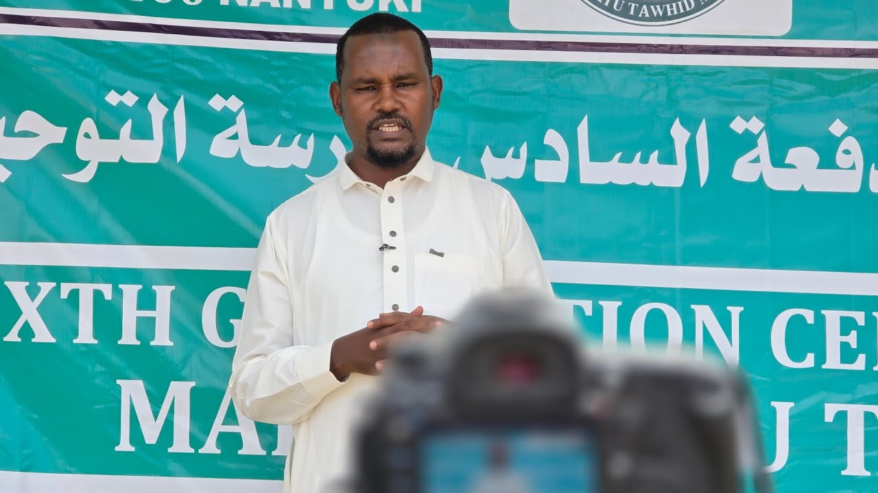 Abshir Ali Chairperson of Madarasatul Tawhid Muthaiga, Delivers Remarks at Sixth Graduation Ceremony