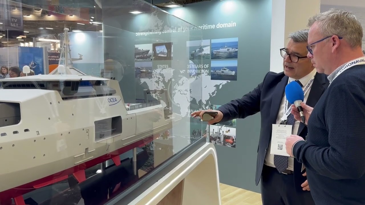 Euronaval. Ocea invente le futur du navire océanographique doté de drones