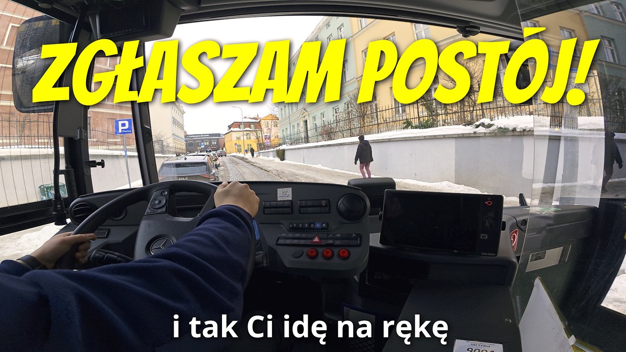 Kierowca autobusu wstał i zaczął klaskać 41