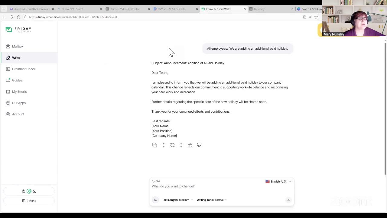 Technology Revolution: The Future of AI Appls – with Bonnie D.!