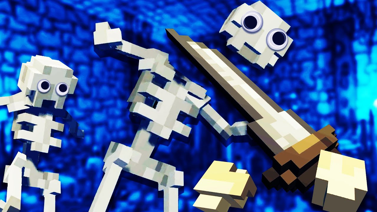 Chopping Skeleton Heads and Taking Names in Ancient Dungeon VR!