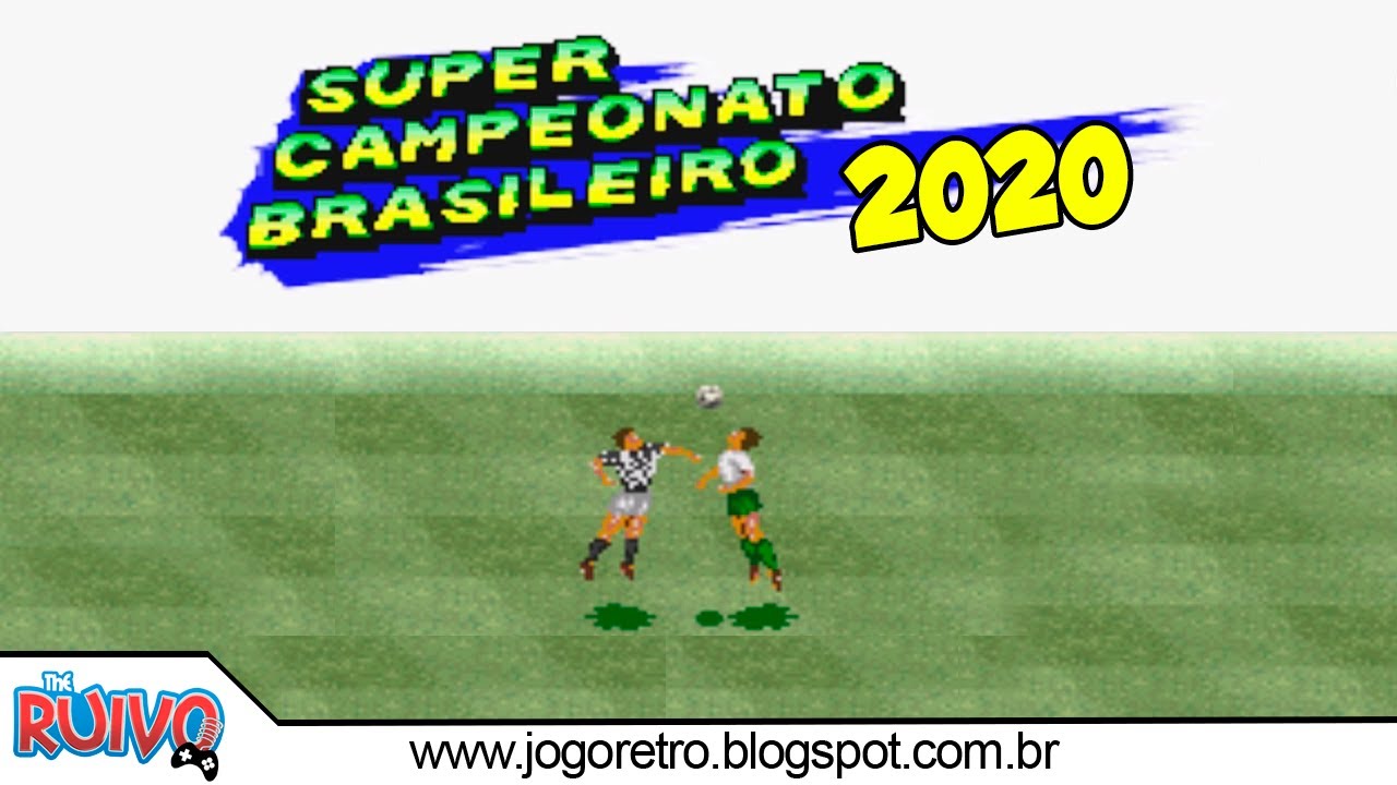 Super Campeonato Brasileiro 2020 no Super Nintendo (ISS SNES Patch)