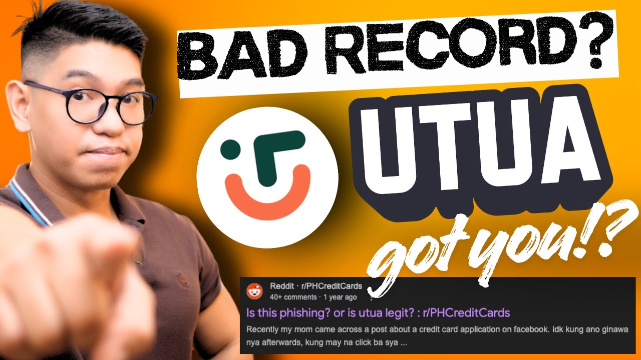 UTUA PH - CREDIT CARD APPLICATION Para sa May Bad Records? How True? Do They Really Approve You?
