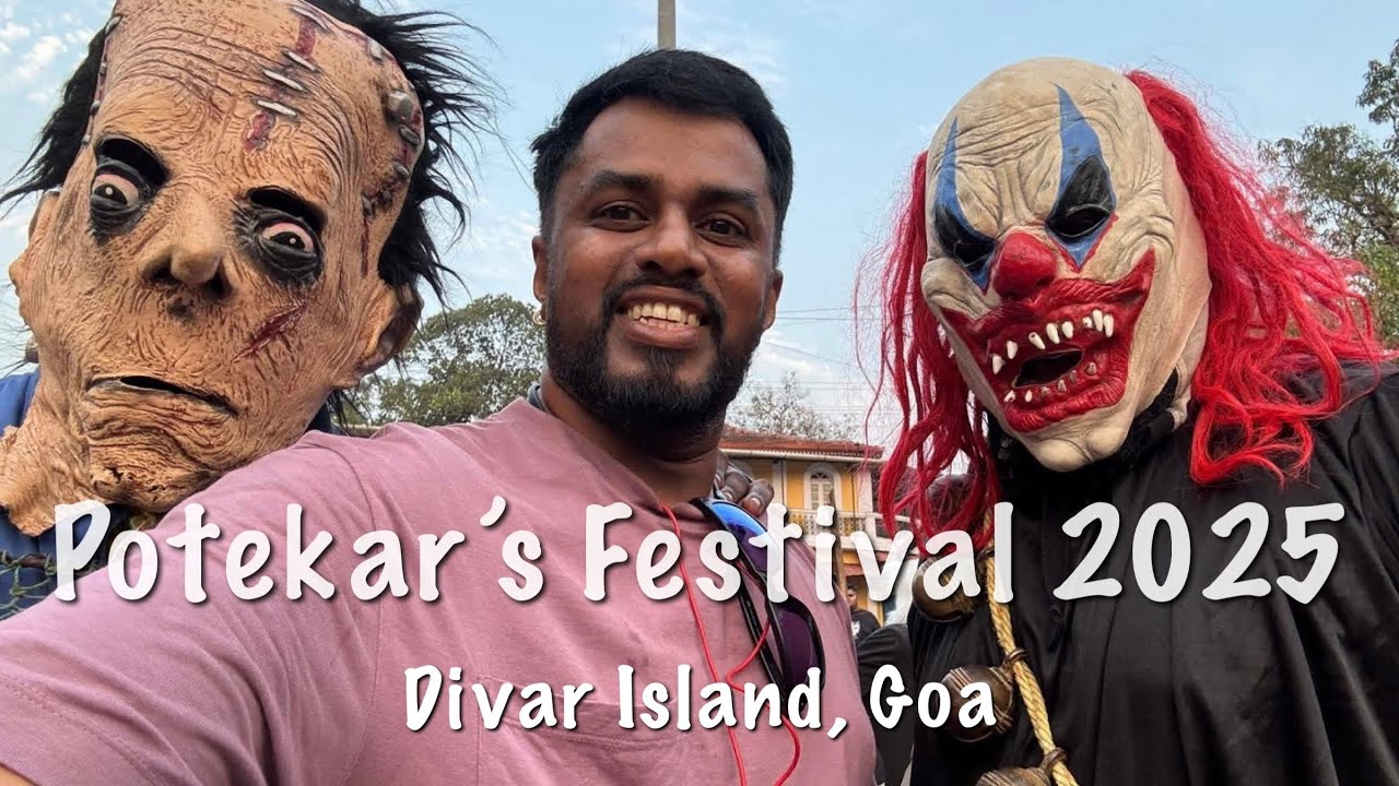 Potekar’s Festival | Divar Island 🏝️ | Goa’s Own version of Halloween 🎃