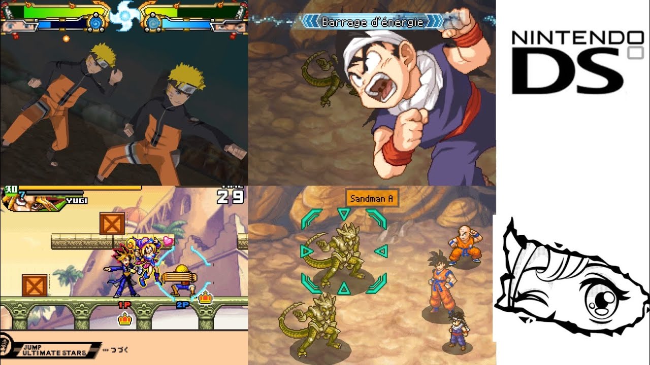 Top 30 Best Anime Based Games for NDS [Must Play]