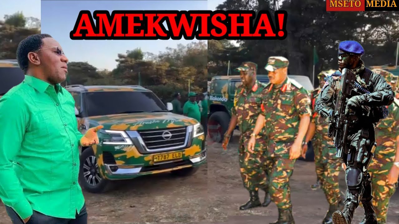 JIONEE KILICHO MPATA LEO MAKONDA BAADA YA KUPAKA GARI ZAKE RANGI ZA JESHI!