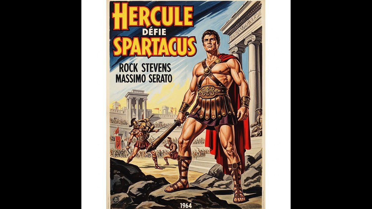 Hercule d&eacute;fie Spartacus  VO STFR  AVEC   rock stevens   Massimo Serato Livio Lorenzon 1964