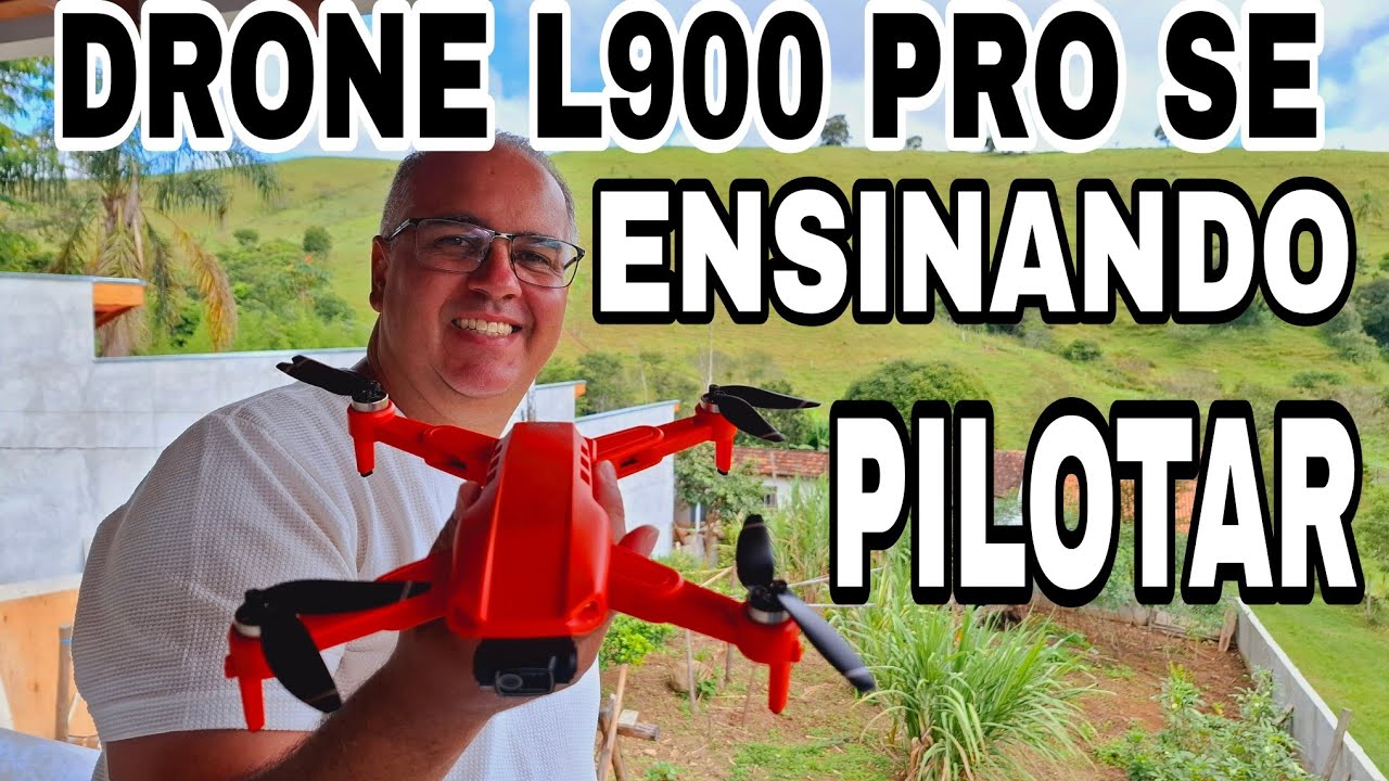 DRONE L900 PRO SE APRENDA A PILOTAR DESDE COMO LIGAR CALIBRAR USAR O RETORNO AUTOMÁTICO E TUDO MAIS