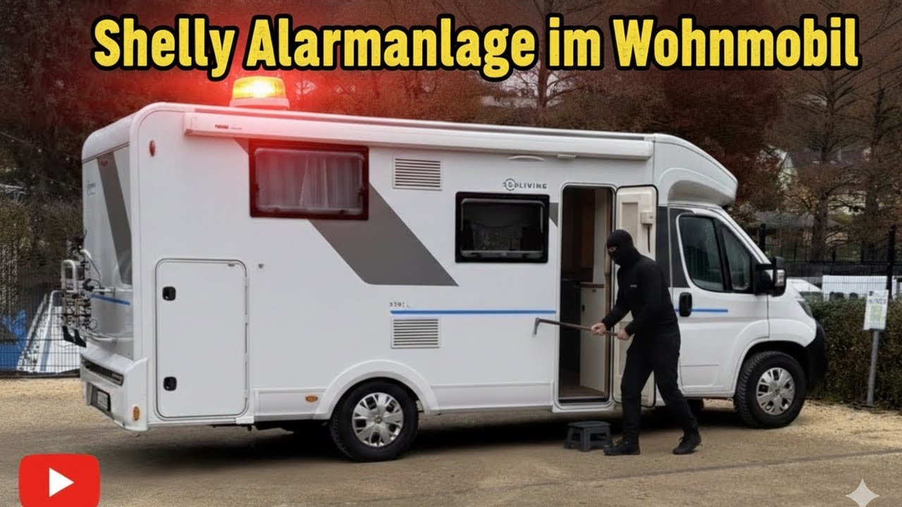 Shelly Alarmanlage im Wohnmobil.