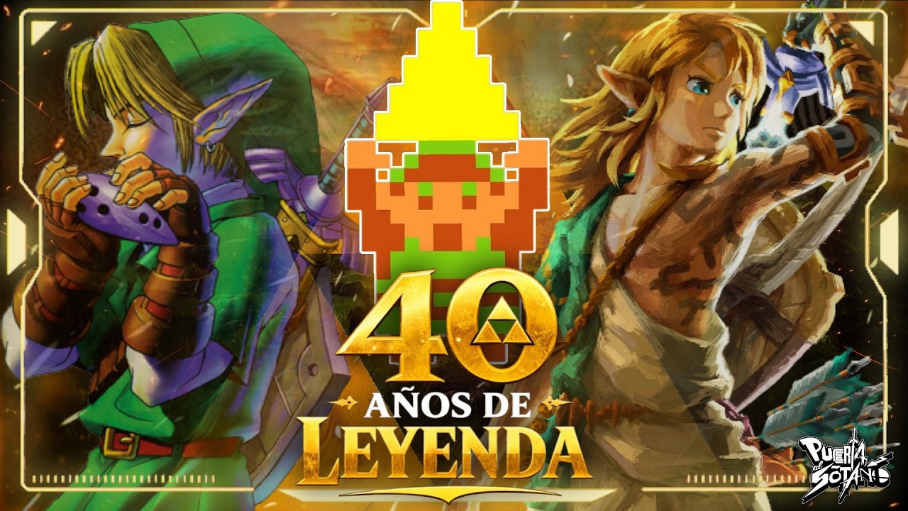🔥The Legend of Zelda: 40 AÑOS de LEYENDA - GRACIAS - La saga se volvió parte de nuestras vidas